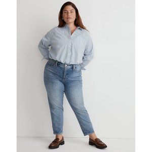 Madewell | The Plus Perfect Vintage Jean in Heathcote Wash Sz W33 Hi…